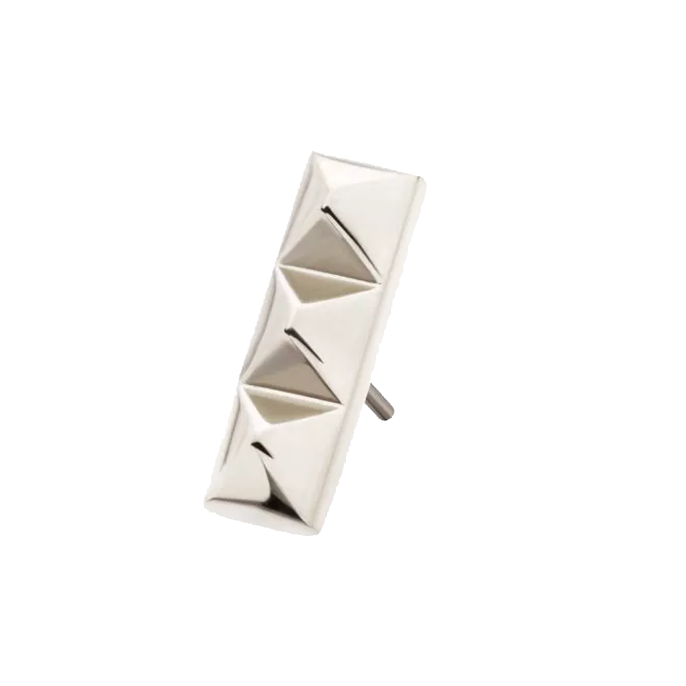 Titanium 3 Pyramid Threadless Attachment