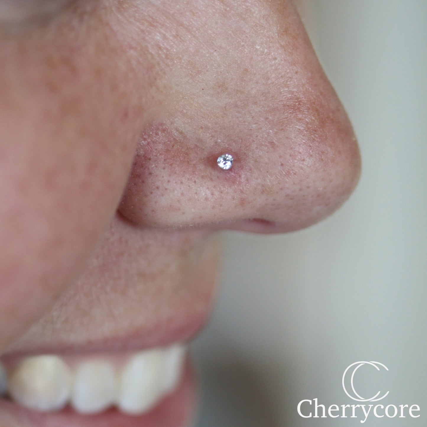 Invisible Set Diamond Threaded Stud