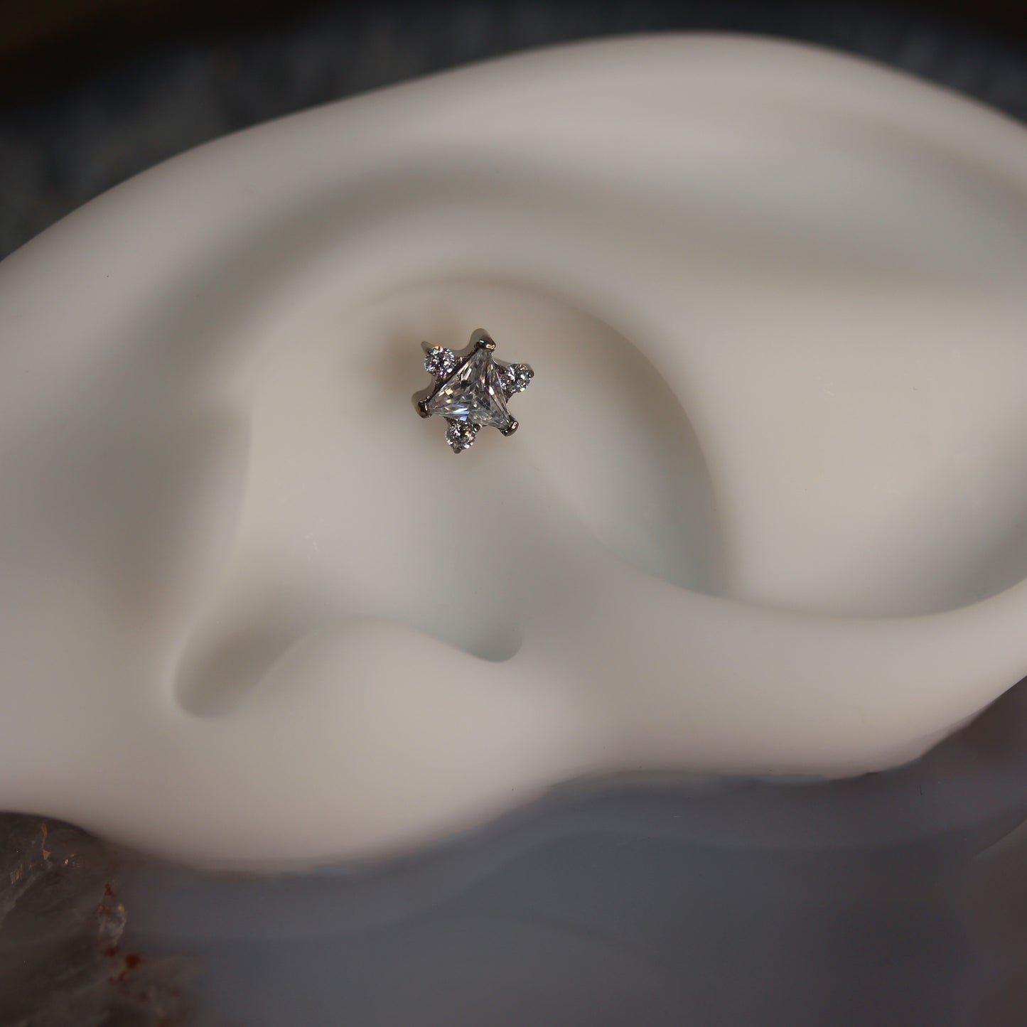 Northern Star - CZ- Titanium Threaded attachment