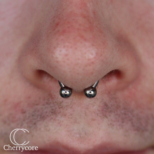 Basic Titanium Circular Barbell / "Horseshoe" (CBB)