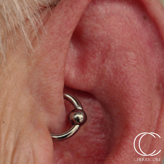 Basic Titanium Captive Bead Ring