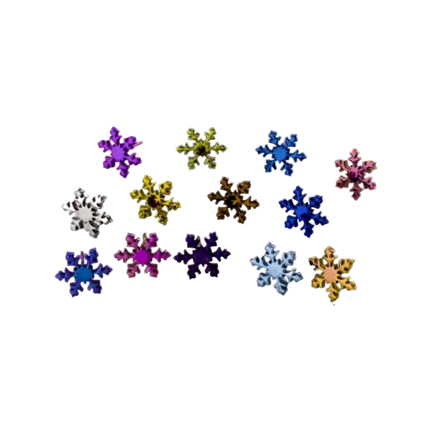 Titanium Snowflake Threadless Attachment