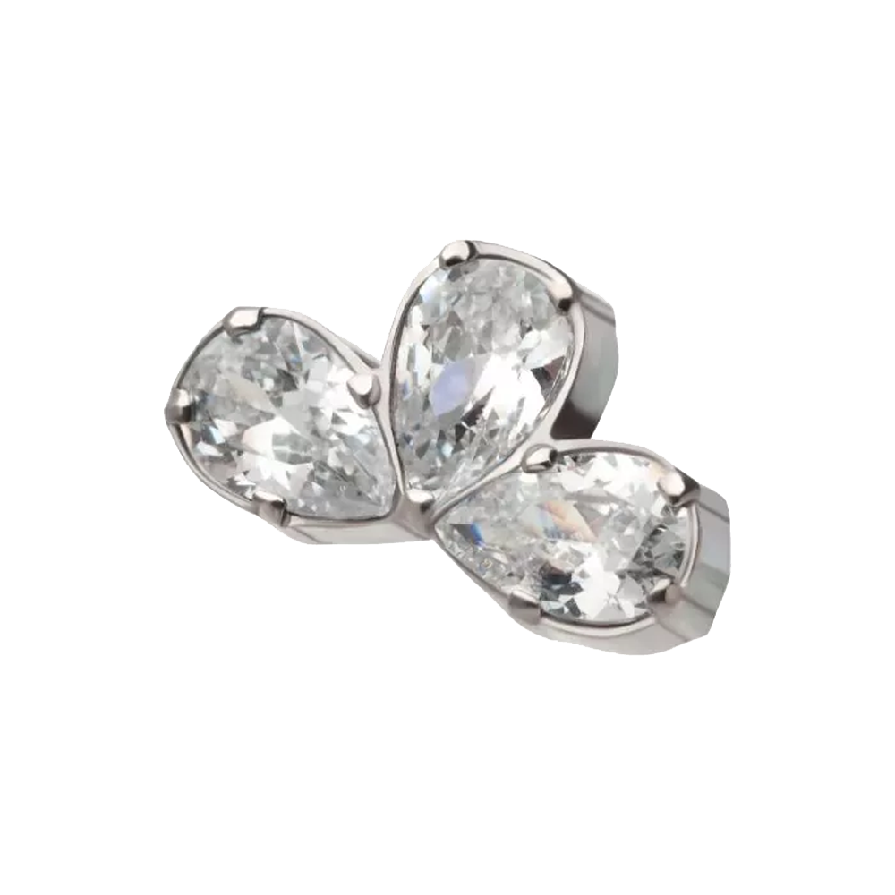 Titanium Pear Fan Threadless Attachment