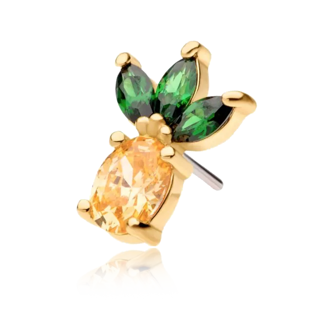 Gem Pineapple Threadless Attachment