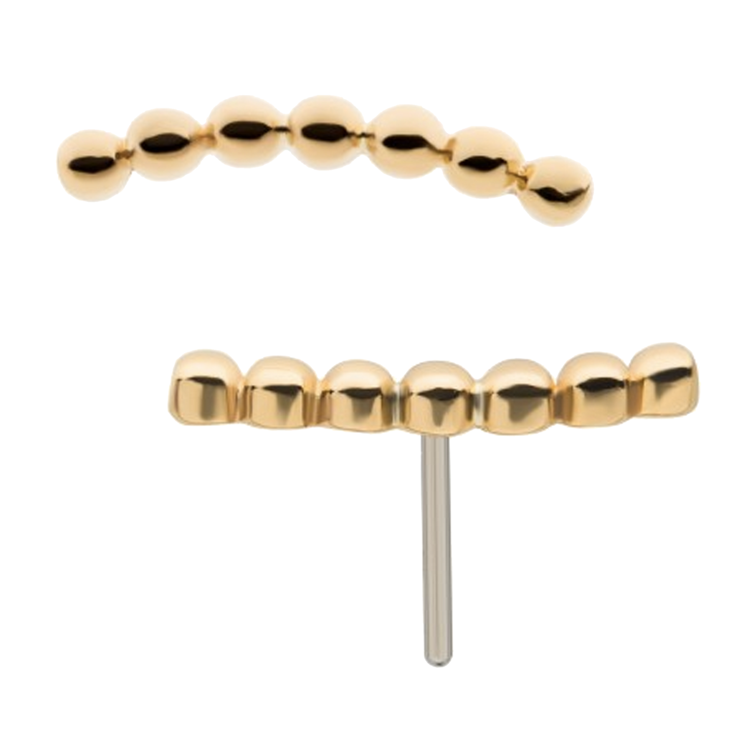 6 Bead Cluster Threadless Attachment
