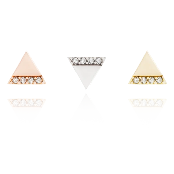 Love Triangle Threadless Attachment