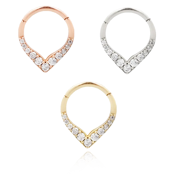 Rise + Shine Hinge Ring