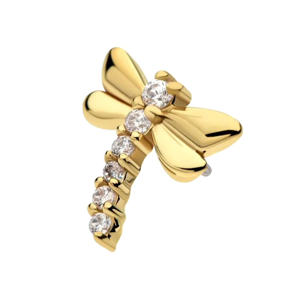 Gem Dragonfly Threadless Attachment