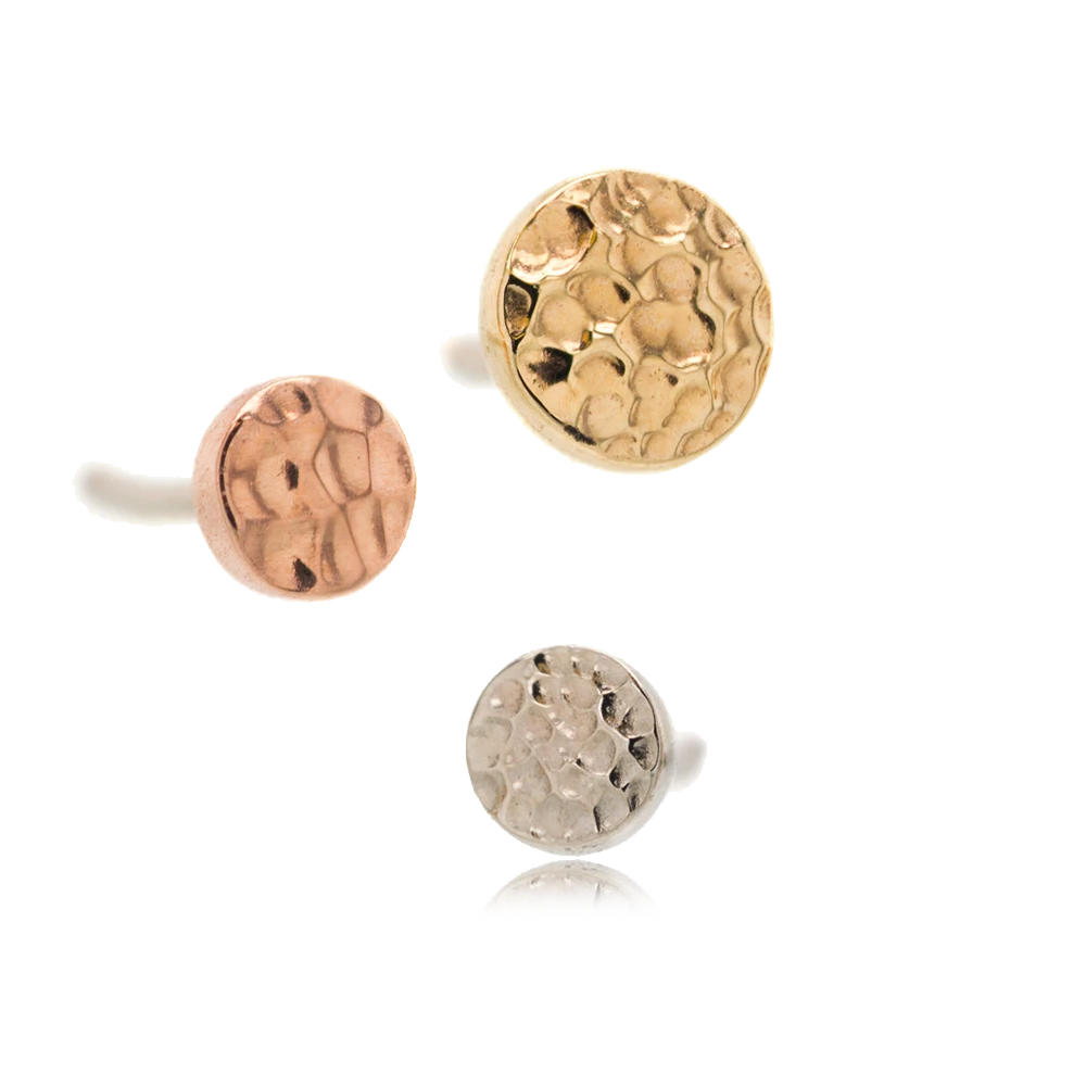 Hammered Disk Threadless Attachment