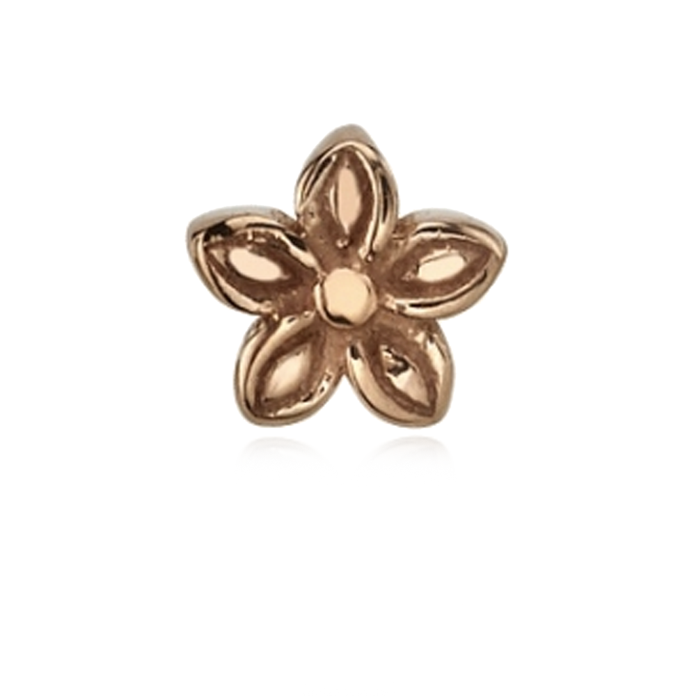 Tiny Hibiscus Threaded Attachment