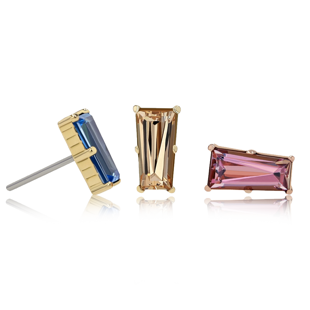 Tapered Baguette Threadless Attachment