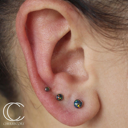 Titanium Opal Threadless Attachment