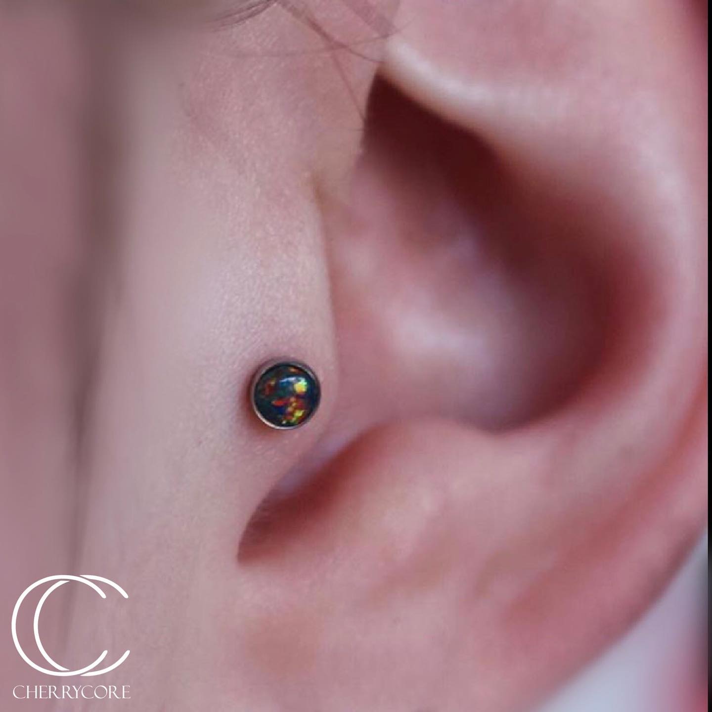 Titanium Opal Threadless Attachment