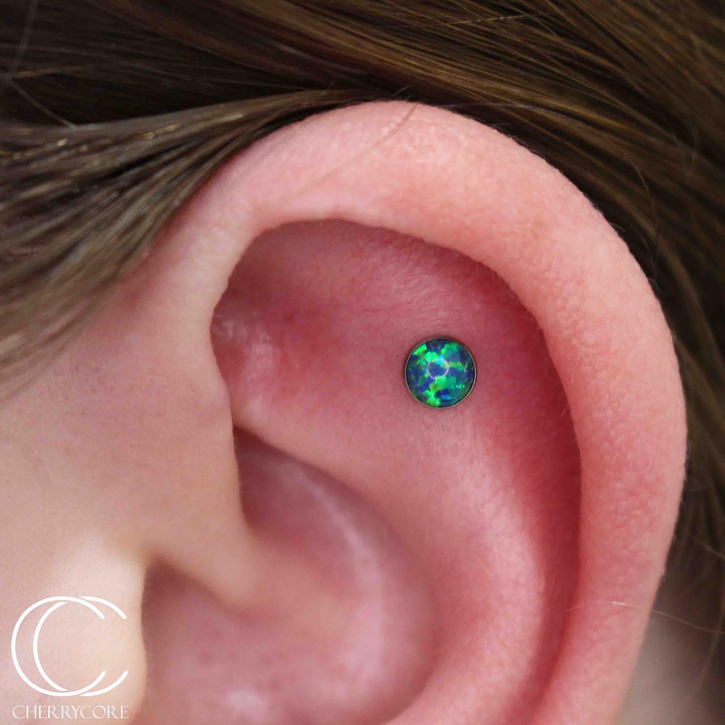 Titanium Opal Threadless Attachment