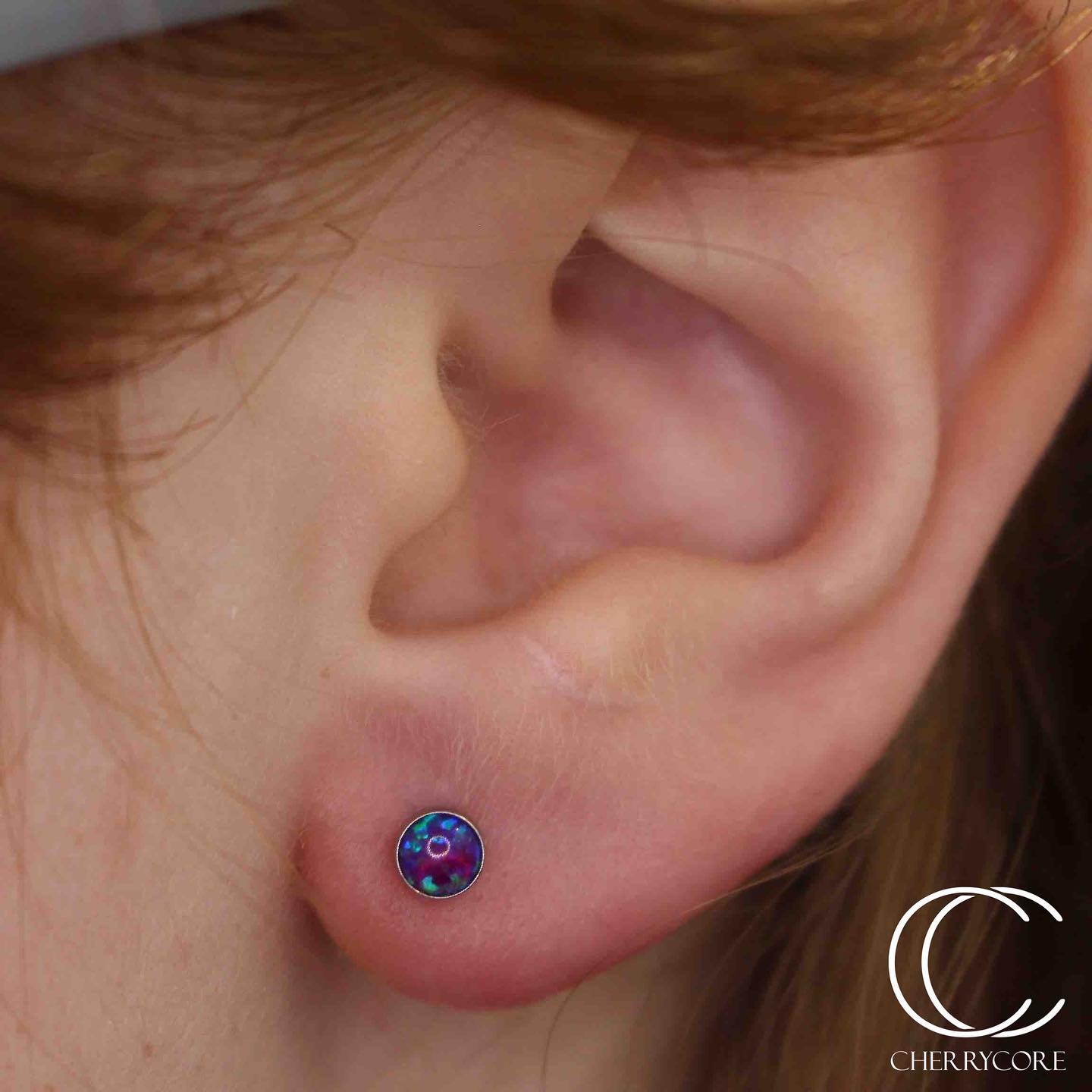 Titanium Opal Threadless Attachment