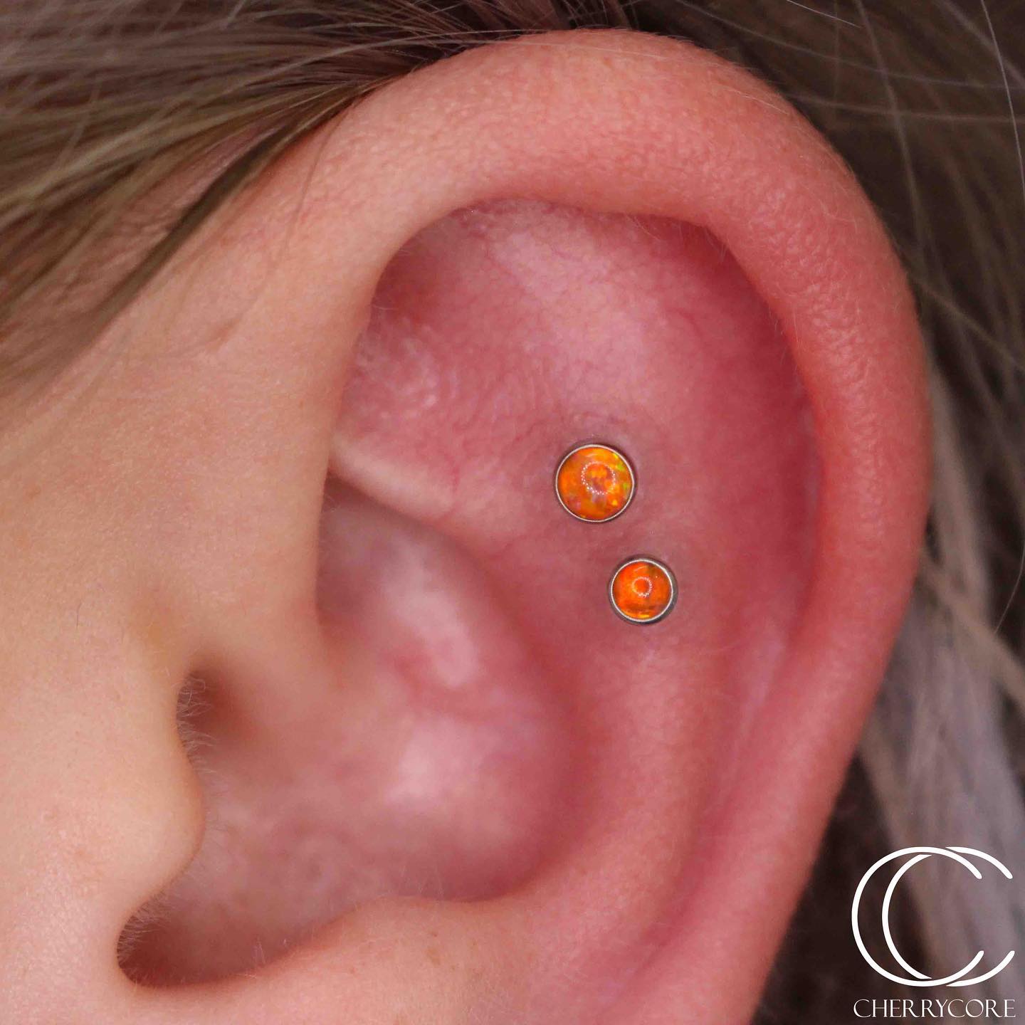 Titanium Opal Threadless Attachment
