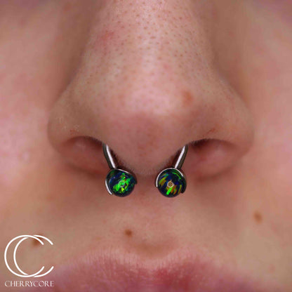 3 Prong Opal Ball Threaded Attachment