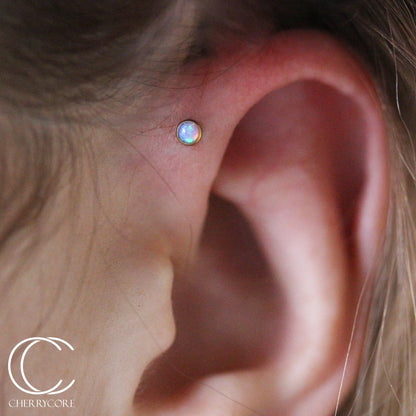Titanium Opal Threadless Attachment