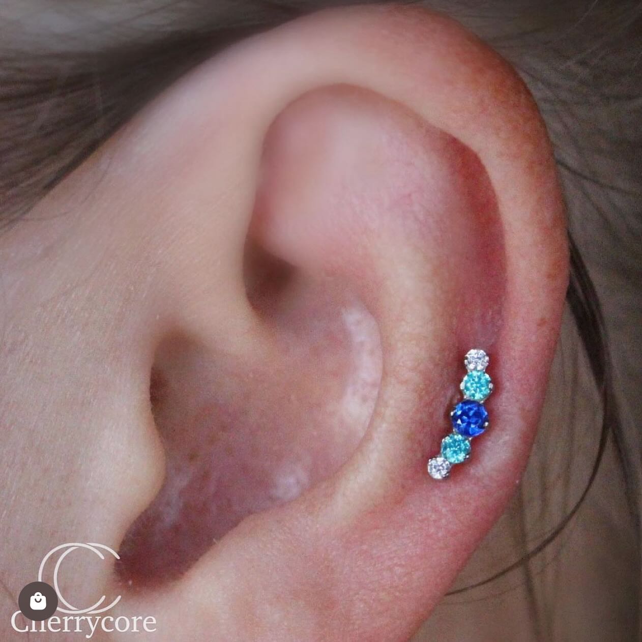 5 Gem Titanium Prium Threadless Attachment