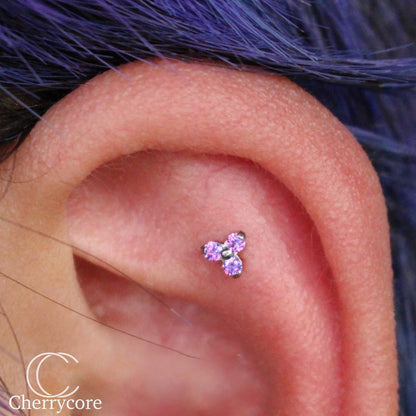 Titanium Trinity Threadless Attachment