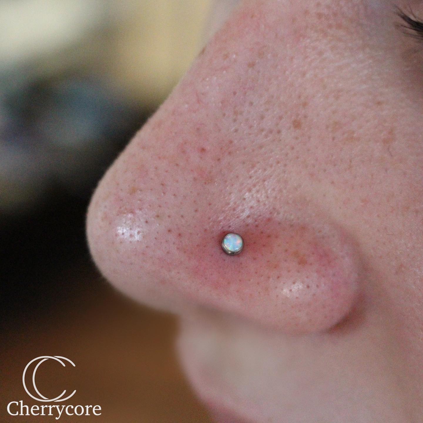 Titanium Opal Threadless Attachment