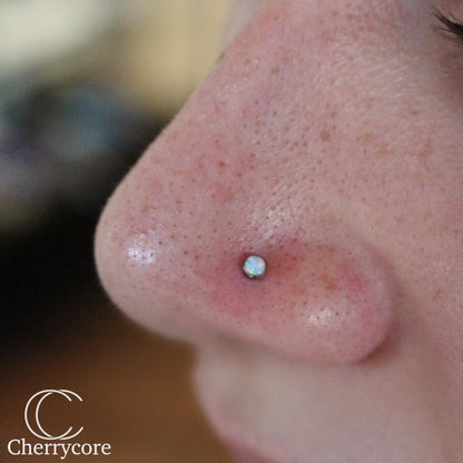 Titanium Opal Threadless Attachment