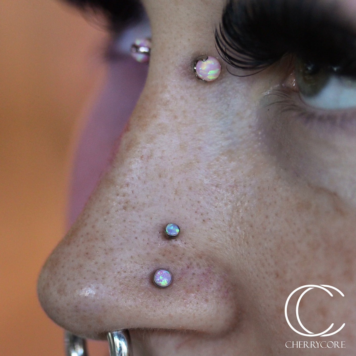 Titanium Opal Threadless Attachment