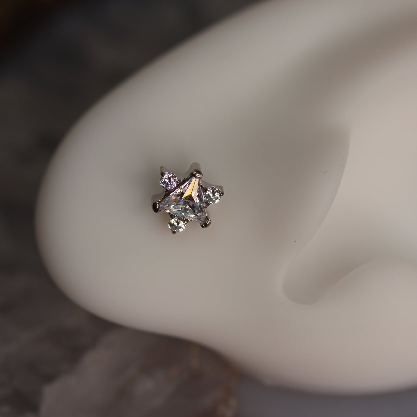 Northern Star - CZ- Titanium Threaded attachment