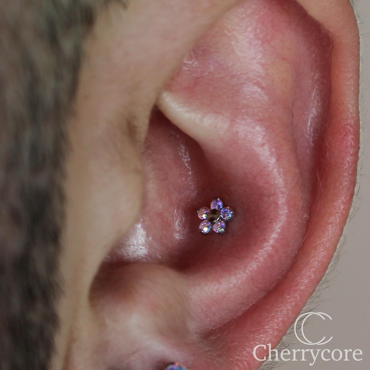 Titanium Flower Threadless Attachment