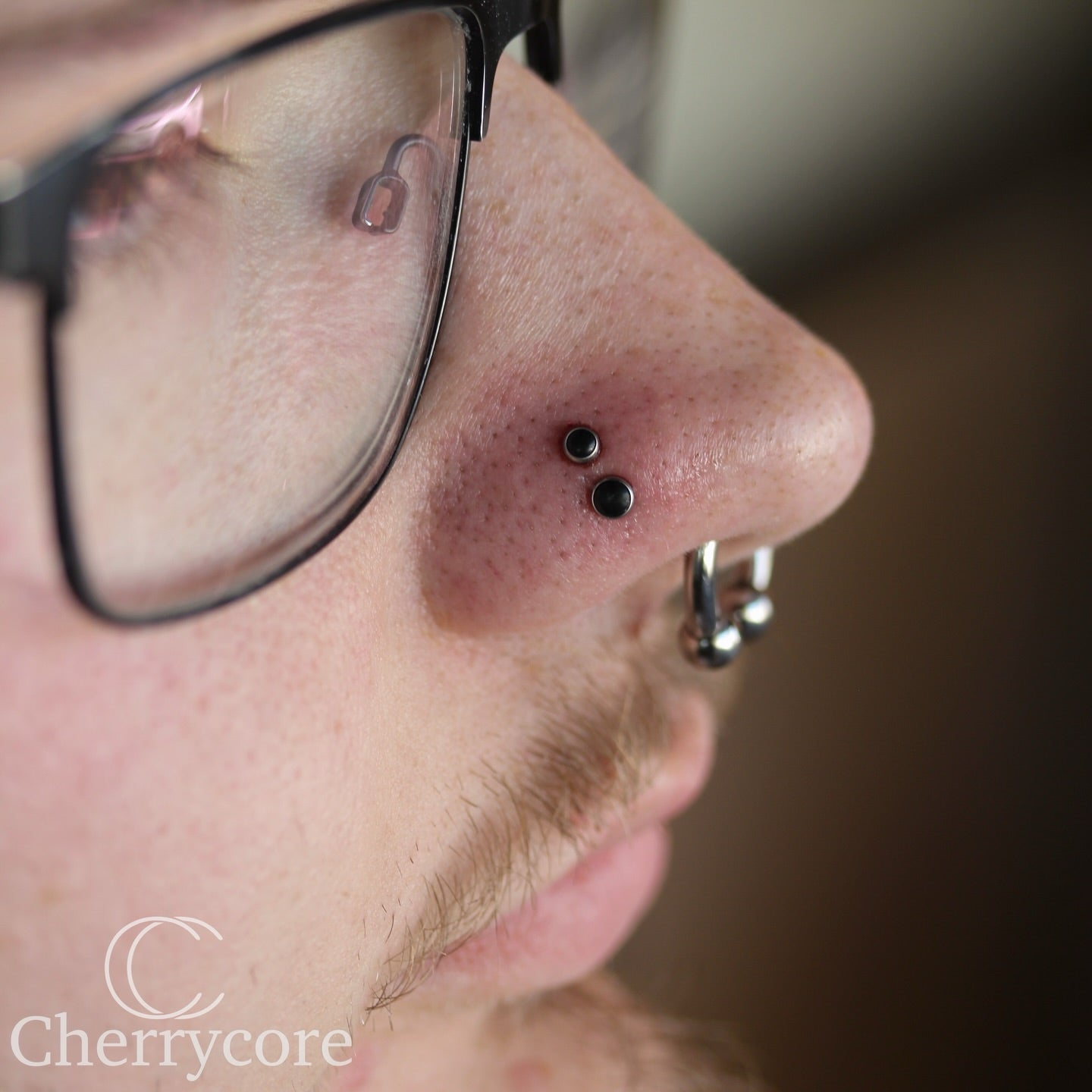 Titanium Genuine Stone Threadless Attachment