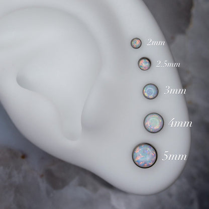 Titanium Opal Threadless Attachment