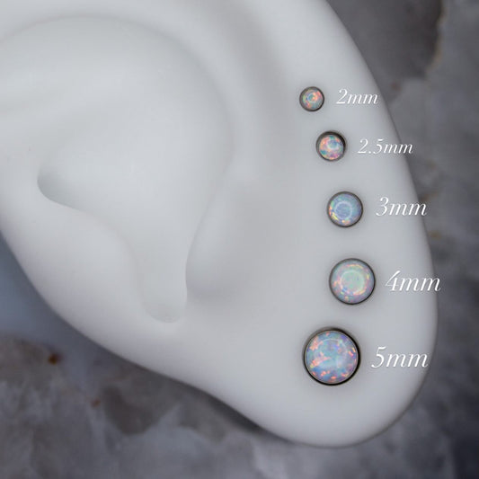 Titanium Opal Threadless Attachment