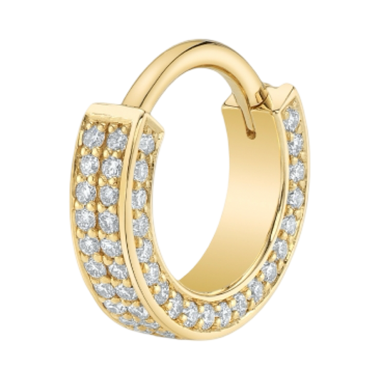 Mini Lysa- 14k gold- Genuine Diamond