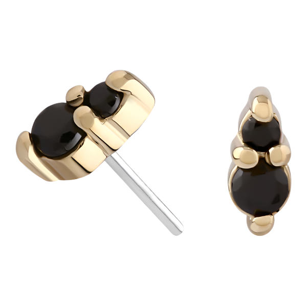Mini Bebe - Genuine Onyx- Threadless Attachment