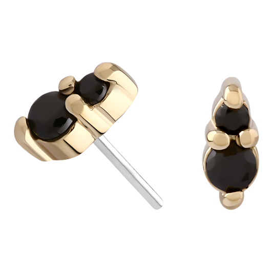 Mini Bebe - Genuine Onyx- Threadless Attachment