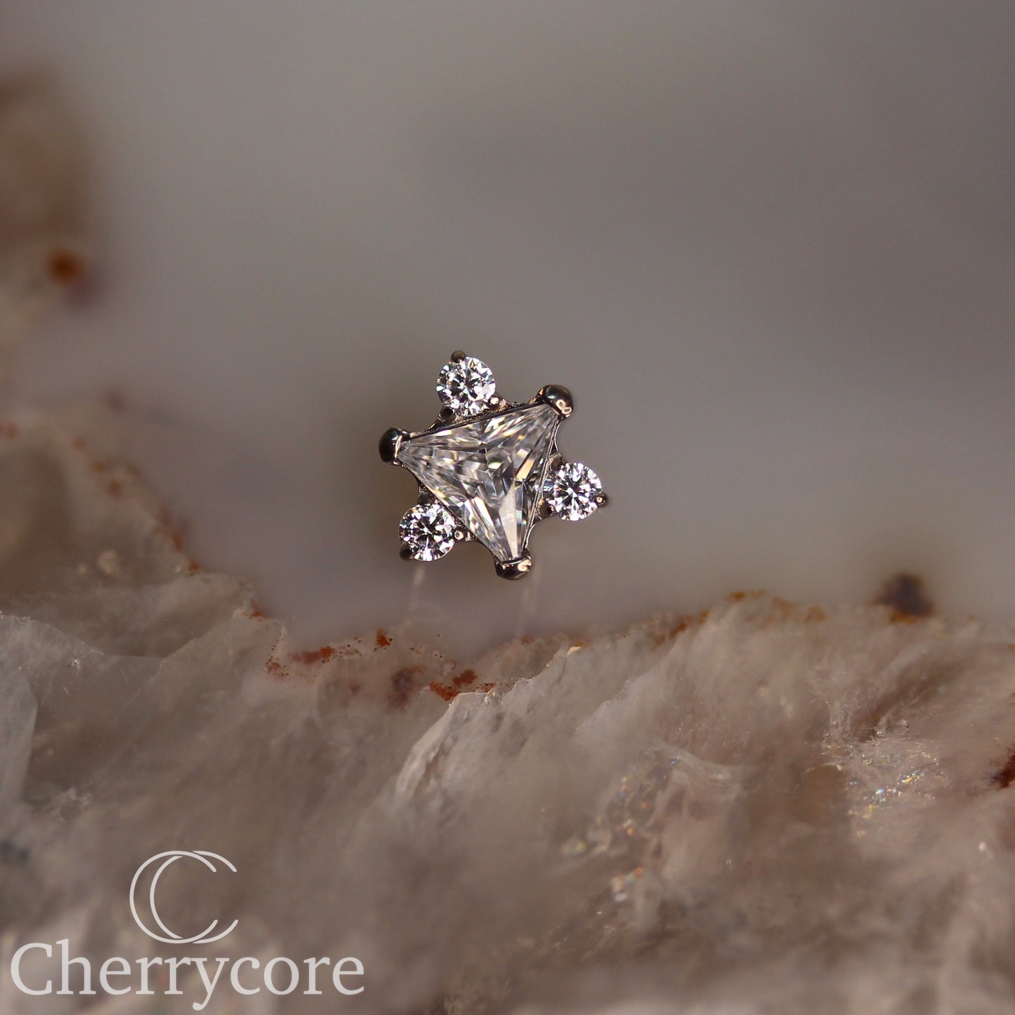 Northern Star - CZ- Titanium Threaded attachment