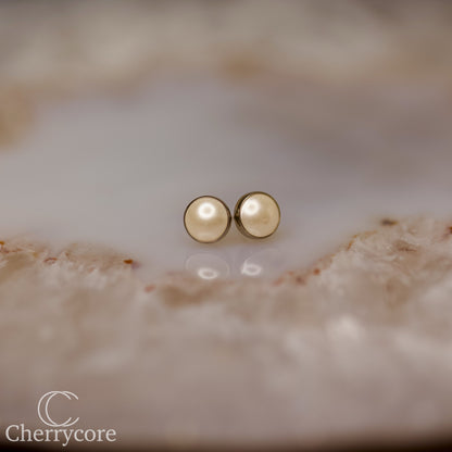 Titanium Pearl- Threadless attachment