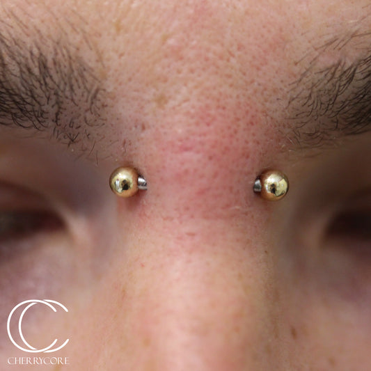 Gold Ball Threaded Attachment