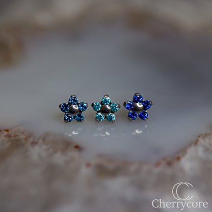 Titanium Flower Threadless Attachment