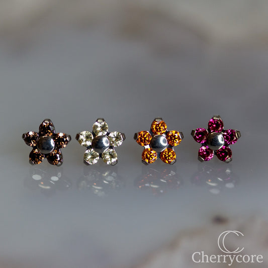 Titanium Flower Threadless Attachment