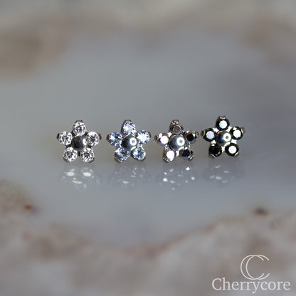 Titanium Flower Threadless Attachment