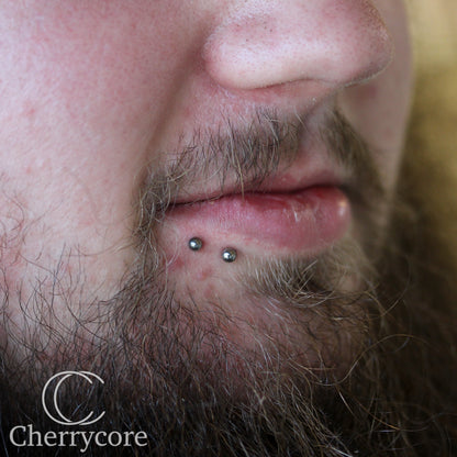 Basic Titanium Threaded Labret Post