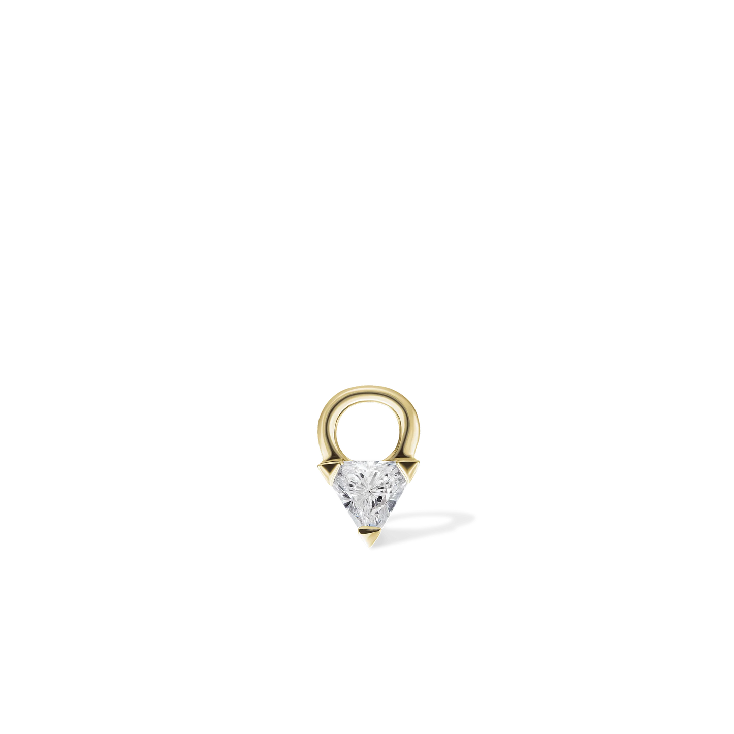 Diamond Trillion charm