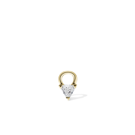 Diamond Trillion charm