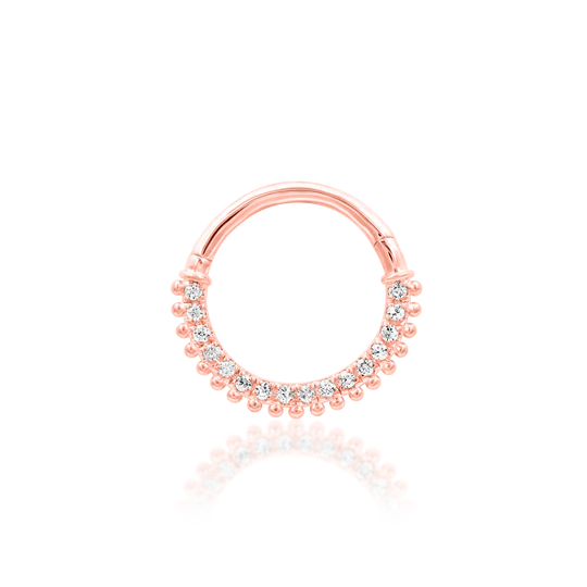 Mimi 14kt Gold Hinge Ring