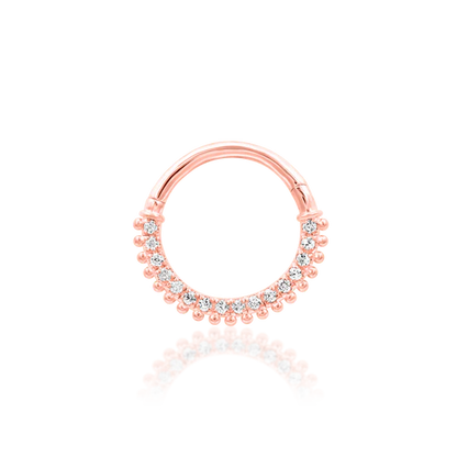 Mimi 14kt Gold Hinge Ring