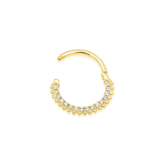 Mimi 14kt Gold Hinge Ring