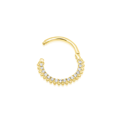 Mimi 14kt Gold Hinge Ring