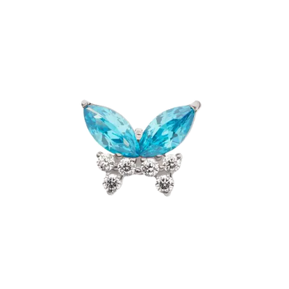 Titanium Trinity Butterfly Threadless Attachment