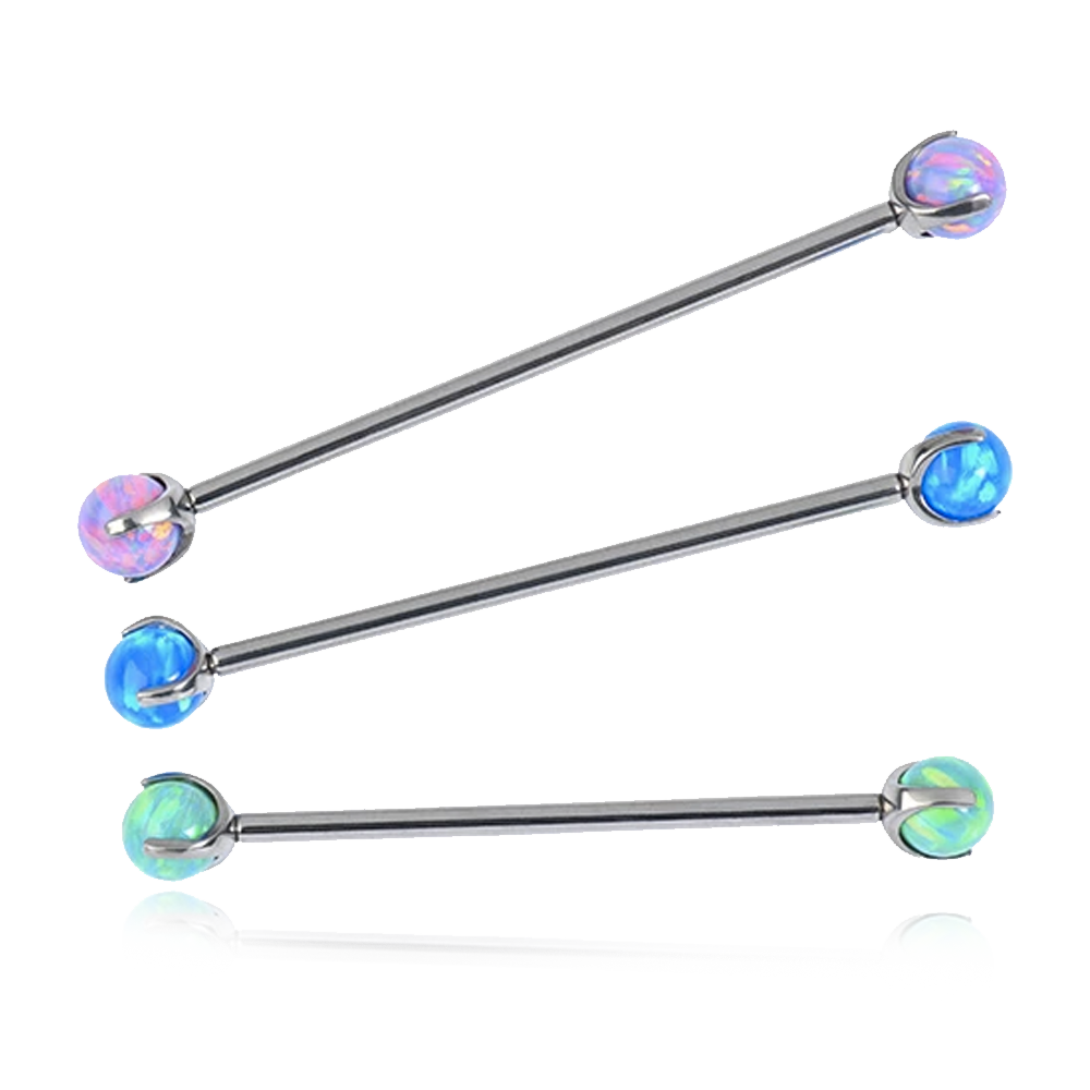 3 Prong Opal Ball Threaded Attachment